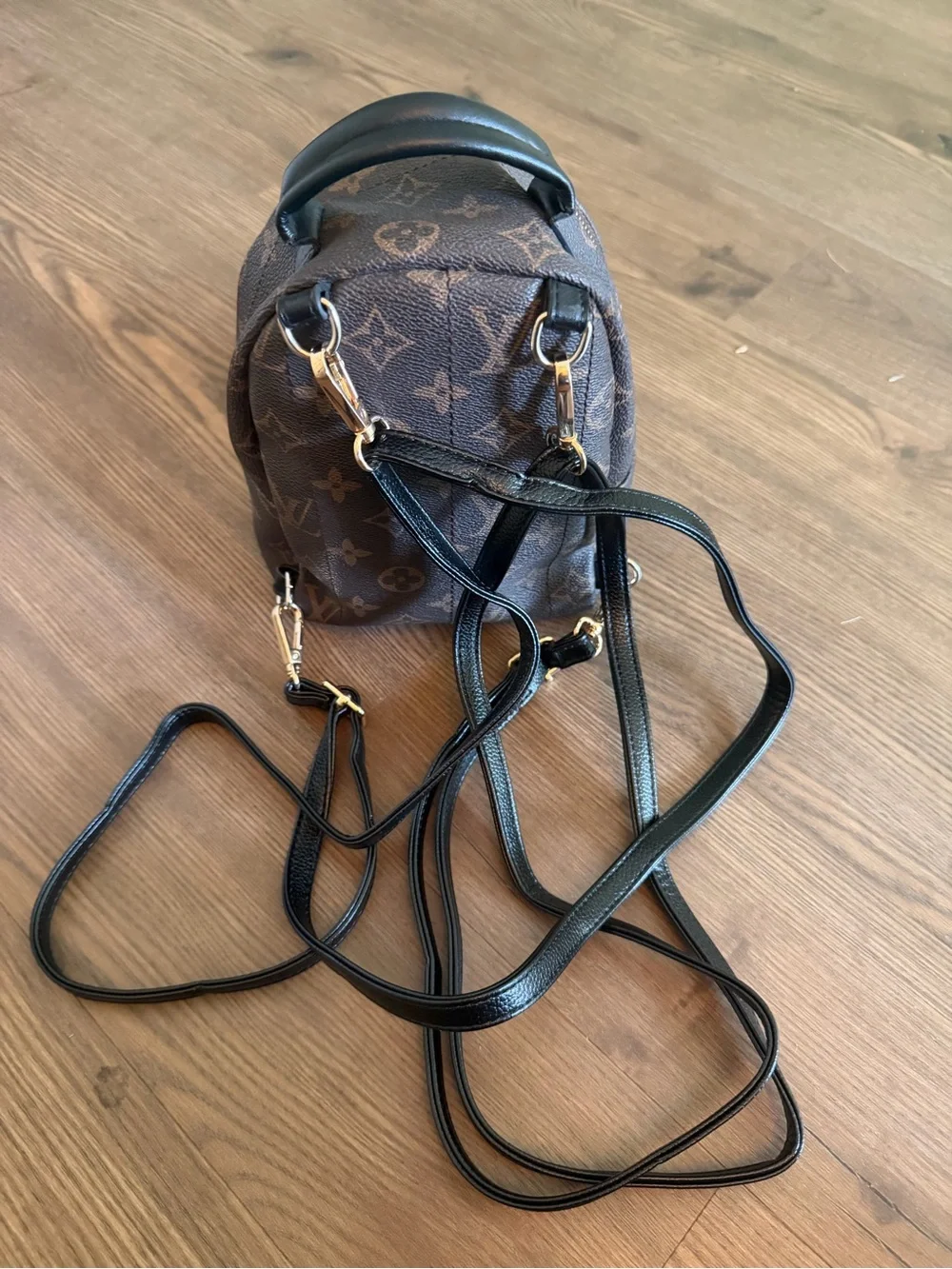 Brown Monogram Mini Backpack